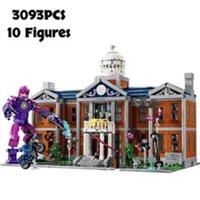 76294 X-Men: The X-Mansion with Figures Replica Building Blocks Marvel 3093pcs