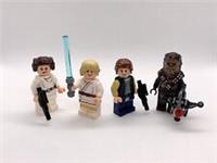 Lego Star Wars Luke Skywalker, Princess Leia, Han Solo & Chewbacca A New Hope