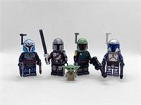 Lego Star Wars The Mandalorian, Boba Fett, Jango Fett and Bo Katan