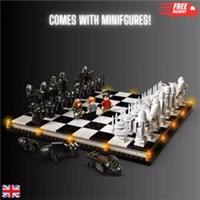 *NEW* UNBRANDED MOC 76392 Harry Potter Hogwarts Wizard's Chess Set Building Set