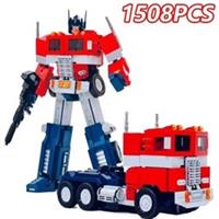 1508x LEGO Icons Transformers Optimus Prime Robot Car Building Blocks Bricks Toy