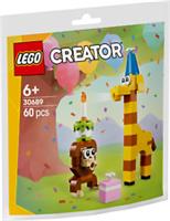 LEGO CREATOR: (30689) Birthday Party Animals - Giraffe, Monkey - New - Free P+P
