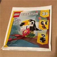 LEGO Creator 3-in-1 30688 - Tropical Toucan - Paper Polybag Brand New & Sealed
