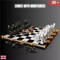 *NEW* UNBRANDED MOC 76392 Harry Potter Hogwarts Wizard's Chess Set Building Set
