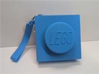 Lego Promotional: Limited Edition Blue Purse Wallet Storage- Brand New