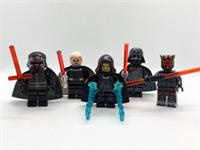 Lego Star Wars Sith Lords - Palpatine, Darth Vader, Count Dooku, Darth Maul, Ren