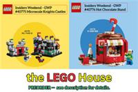 40775 Microscale Knights Castles & 40776 Hot Chocolate Stand (LEGO GWP) PRESALE