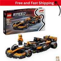 LEGO Speed Champions McLaren F1 MCL38 Race Car Model Kit | Driver Minifigure
