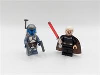 Lego Star Wars Count Dooku and Jango Fett The Clone Wars