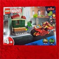LEGO MARVEL IRON MAN With BIKE And The HULK Playset (76287) BRAND NEW Avengers