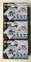 3x LEGO Snowtrooper Battle Pack (75320) - 3 (Three) BNIB Sealed Sets