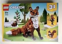 Lego Creator 3 In 1: Forest Animals - Red Fox, Owl, Red Squirrel (31154) BNISB