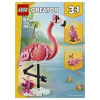 LEGO Creator 3in1 Wild Animals: Pink Flamingo Toy - Transforms into a Multicolor