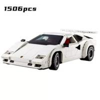 *NEW* UNBRANDED MOC 10337 Lamborghini Countach 5000 Quattrovalvole Icons Blocks