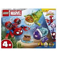 LEGO Marvel Spidey Underwater Vehicles Kids Building Set 11207