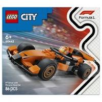 LEGO City F1 Driver with McLaren Race Car - Formula 1 Building Toy 60442