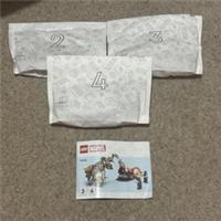 Lego Marvel Avengers Endgame Thor Vs Chitauri 76322 Builds Only