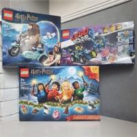 Harry Potter Hagrid Motorcycle Advent Calendar & Lego Movie 2 Rex's Offroader