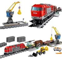 *NEW* UNBRANDED MOC 60098 Heavy-Haul Train & Motor Building Blocks 984pcs CITY
