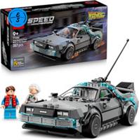 LEGO Speed Champions Time Machine from Back to the Future Toy - Car Model...