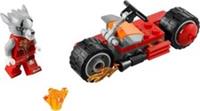 LEGO LEGENDS OF CHIMA: Worriz' Fire Bike (30265) - BNISB