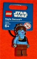 LEGO Star Wars Aayla Secura Key Ring/Chain Brand New with Tags 853129