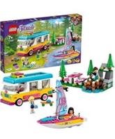 LEGO FRIENDS 41681 FOREST CAMPER VAN AND SAILBOAT