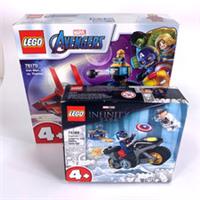 Lego Marvel Super Heroes Avengers 76170 Iron Man Thanos 76189 Capt. America NEW