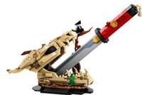 Lego Ninjago Battle At The Dragon's Blade 71871 BUILD ONLY