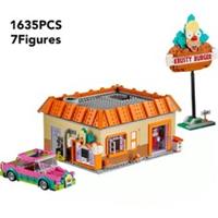 *NEW* UNBRANDED MOC 10352 The Simpsons: Krusty Burger Building Blocks 1635pcs