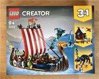 Lego Creator 3 In 1: Viking Ship & Midgard Serpent (31132) BNISB
