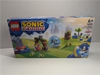 LEGO Sonic the Hedgehog 76990 Speed Sphere Challenge Set Damaged Box