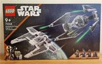 LEGO Star Wars Mandalorian Fang Fighter vs Tie Interceptor - BNISB - 75348