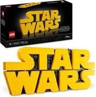 LEGO Star Wars 75407 Brick-Built Star Wars Logo - Collectible DIY Building Set