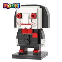 Jigsaw Saw Movie Billy the Puppet 145 Piece Brickheadz Building Brick Toy