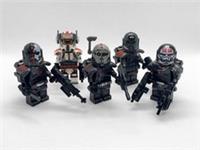 Star Wars Bad Batch Custom Lego Minifigures Clone Force 99 Crosshair Hunter Tech