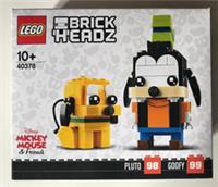 LEGO Brickheadz: Disney Pluto & Goofy (40378) BNISB