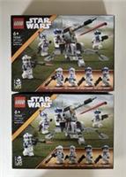 LEGO Star Wars: 501st Clone Troopers Battle Pack Sets (75345) X 2