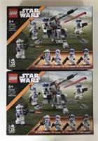 LEGO Star Wars: 501st Clone Troopers Battle Pack Sets (75345) X 2 BNISB