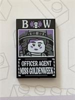 Lego One Piece Miss Goldenweek Secret Dossier Tile 75646 75642 75645