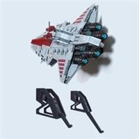 Wall Mount Display Stand Bracket for Lego 75367 Venator UCS Star Wars