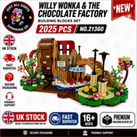 21360 Willy Wonka & the Chocolate Factory Building Blocks 2025pcs UK STOCK