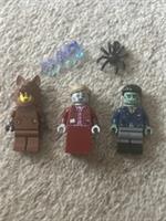Lego Werewolf Costume + Zombie Halloween BAM Minifigures