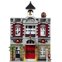 Build Blocks CREATOR - Fire Brigade | 2231pcs + 4 Figures (10197) Unbranded