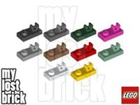 LEGO - Part 92280 - Plate Modified 1x2 with Clip on Top +NEW +SELECT COLOUR /QTY