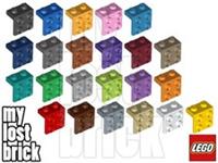 LEGO - Part 44728 - LEGO Brackets 1x2 - 2x2 + NEW + SELECT COLOUR / QUANTITY