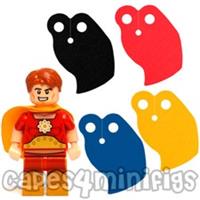 2 CUSTOM Capes for Lego Hyperion minifigure (25505) - CAPE ONLY