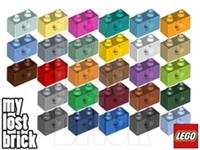 LEGO - Part 3700 - Technic Brick 1x2 with Hole (SINGLE) +NEW +SELECT COLOUR /QTY