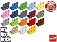 LEGO - Part 99207 - Bracket 1x2 - 2x2 Inverted + NEW + SELECT COLOUR / QUANTITY