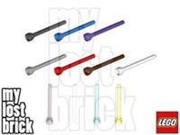 LEGO - Part 3957 - Antennas 1x4 - Flat Top + NEW + SELECT COLOUR / QUANTITY